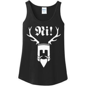 Monty Python Ni! Logo Ladies Essential Tank