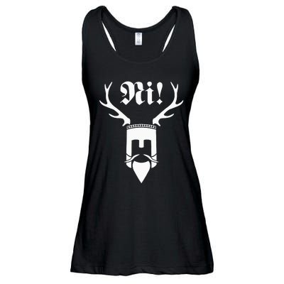 Monty Python Ni! Logo Ladies Essential Flowy Tank