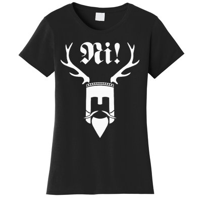 Monty Python Ni! Logo Women's T-Shirt