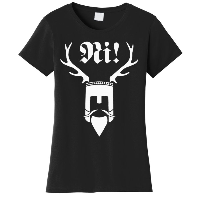 Monty Python Ni! Logo Women's T-Shirt