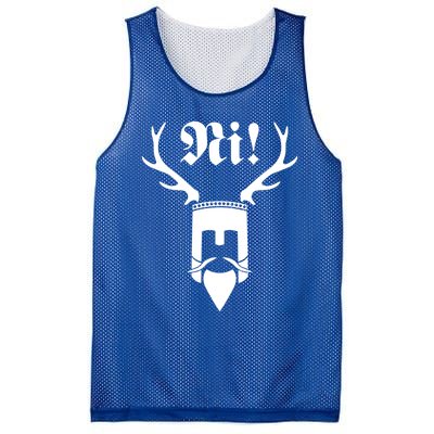 Monty Python Ni! Logo Gift Mesh Reversible Basketball Jersey Tank