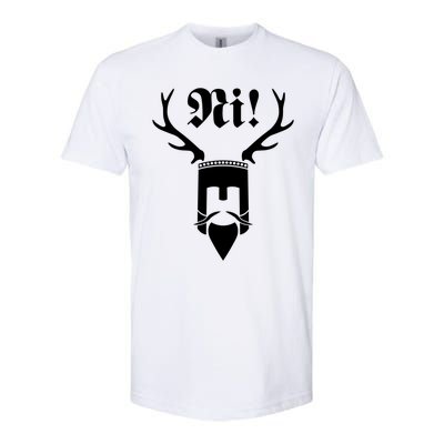 Monty Python Ni! Logo Gift Softstyle® CVC T-Shirt