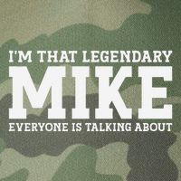 Mike Personal Name First Name Funny Mike Legacy Tie Dye Trucker Hat