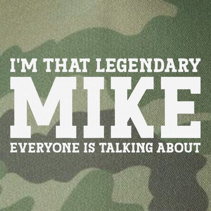 Mike Personal Name First Name Funny Mike Legacy Tie Dye Trucker Hat