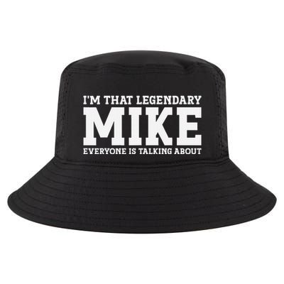 Mike Personal Name First Name Funny Mike Cool Comfort Performance Bucket Hat
