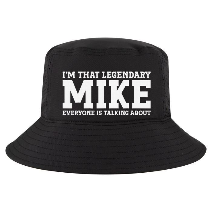 Mike Personal Name First Name Funny Mike Cool Comfort Performance Bucket Hat