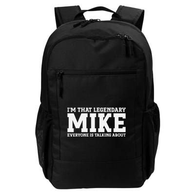 Mike Personal Name First Name Funny Mike Backpack