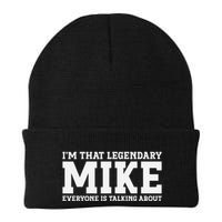 Mike Personal Name First Name Funny Mike Beanie