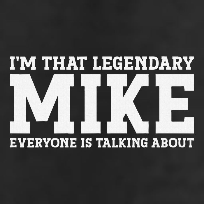 Mike Personal Name First Name Funny Mike Beanie
