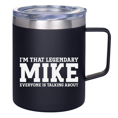 Mike Personal Name First Name Funny Mike 12oz Stainless Steel Coffee Mug