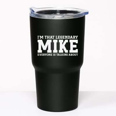 Mike Personal Name First Name Funny Mike Tumbler