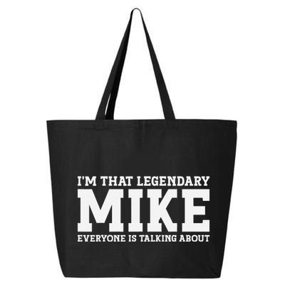 Mike Personal Name First Name Funny Mike 25L Jumbo Tote