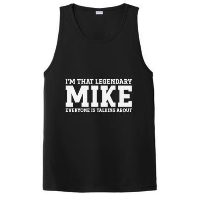 Mike Personal Name First Name Funny Mike PosiCharge Competitor Tank