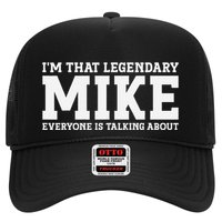 Mike Personal Name First Name Funny Mike Trucker Hat