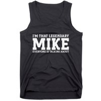 Mike Personal Name First Name Funny Mike Tank Top