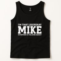 Mike Personal Name First Name Funny Mike Tank Top