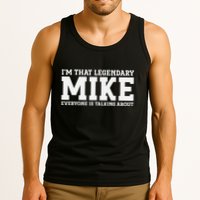 Mike Personal Name First Name Funny Mike Tank Top