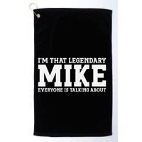 Mike Personal Name First Name Funny Mike Golf Towel