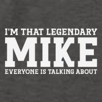 Mike Personal Name First Name Funny Mike Vector Backpack