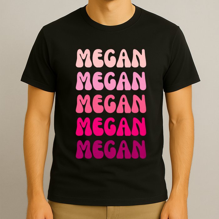 Megan Personal Name Custom Customized Personalized T-Shirt