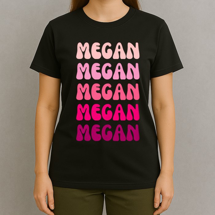 Megan Personal Name Custom Customized Personalized T-Shirt
