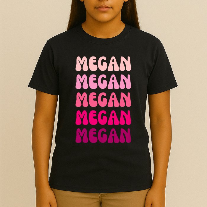 Megan Personal Name Custom Customized Personalized T-Shirt