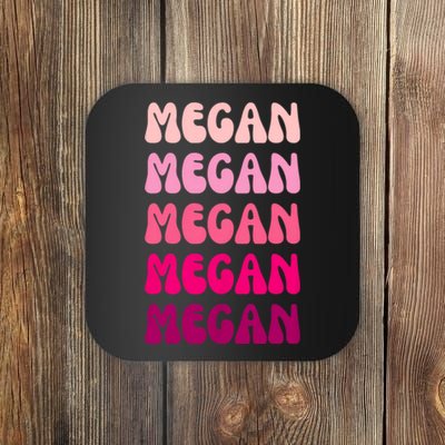 Megan Personal Name Custom Customized Personalized Coaster