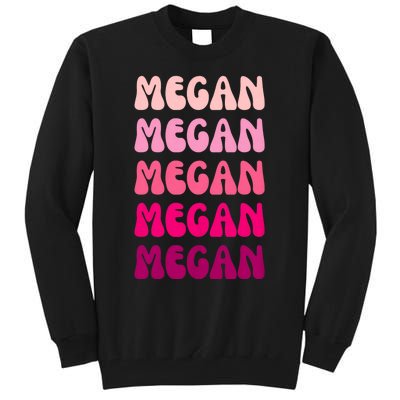 Megan Personal Name Custom Customized Personalized Tall Sweatshirt