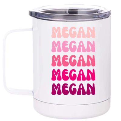 Megan Personal Name Custom Customized Personalized 12 oz Stainless Steel Tumbler Cup