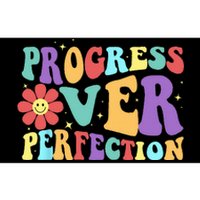 Motivational Progress Over Perfection Back To School Teacher Bumper Sticker