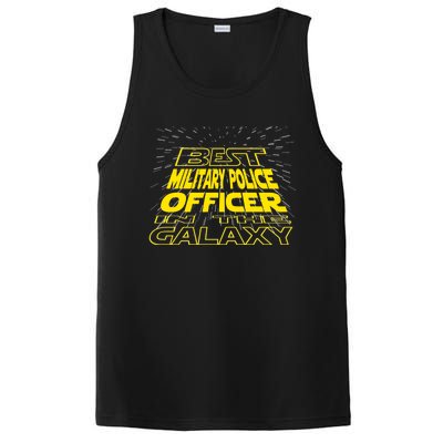 Military Police Officer Funny Cool Galaxy Job Gift PosiCharge Competitor Tank