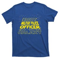 Military Police Officer Funny Cool Galaxy Job Gift T-Shirt