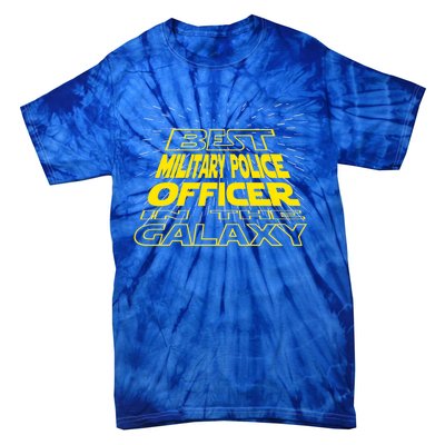 Military Police Officer Funny Cool Galaxy Job Gift Tie-Dye T-Shirt