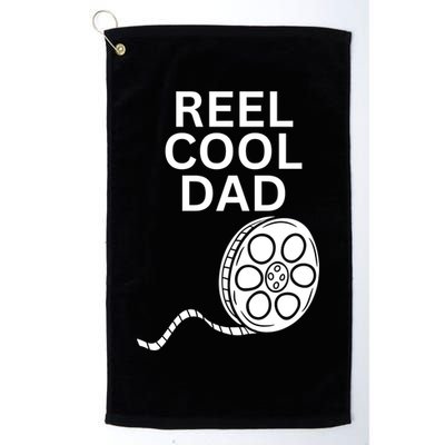 Movie Producer Or Actor Reel Cool Dad Fathers Day Meaningful Gift Golf Towel