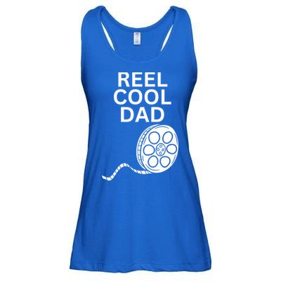 Movie Producer Or Actor Reel Cool Dad Fathers Day Meaningful Gift Ladies Essential Flowy Tank