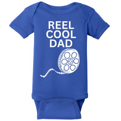Movie Producer Or Actor Reel Cool Dad Fathers Day Meaningful Gift Baby Bodysuit
