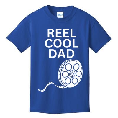 Movie Producer Or Actor Reel Cool Dad Fathers Day Meaningful Gift Kids T-Shirt