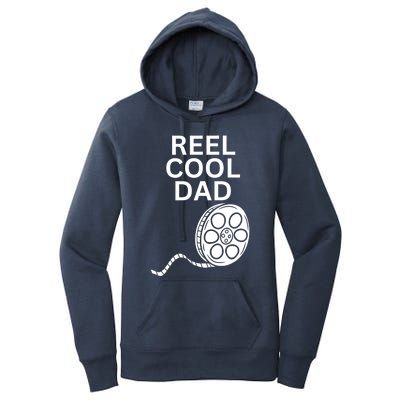 Movie Producer Or Actor Reel Cool Dad Fathers Day Meaningful Gift Women's Pullover Hoodie