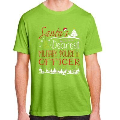 Military Police Officer Xmas Job Cute Christmas Great Gift Adult ChromaSoft Performance T-Shirt