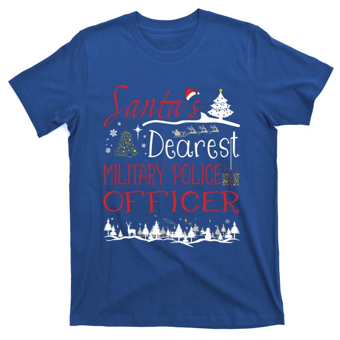 Military Police Officer Xmas Job Cute Christmas Great Gift T-Shirt