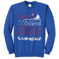 Military Police Officer Xmas Job Cute Christmas Great Gift Tall Sweatshirt