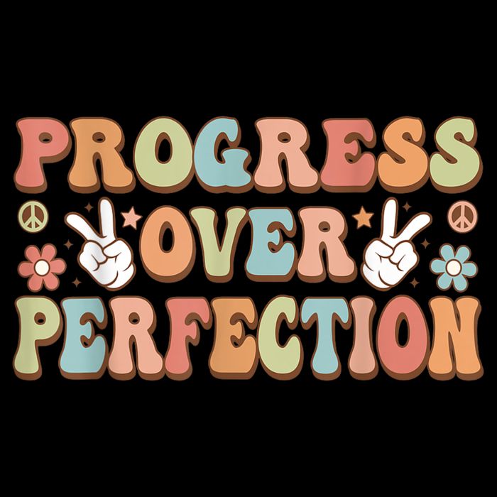 Motivational Progress Over Perfection Back To School Teacher Backpack