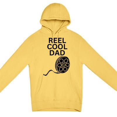 Movie Producer Or Actor Reel Cool Dad Fathers Day Cool Gift Premium Pullover Hoodie