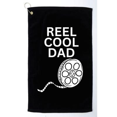Movie Producer Or Actor Reel Cool Dad Fathers Day Cool Gift Golf Towel