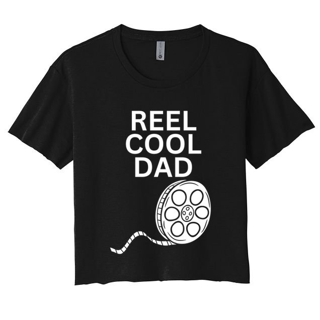 Movie Producer Or Actor Reel Cool Dad Fathers Day Cool Gift Crop Top