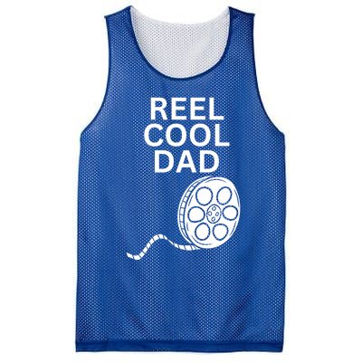 Movie Producer Or Actor Reel Cool Dad Fathers Day Cool Gift Mesh Reversible Basketball Jersey Tank