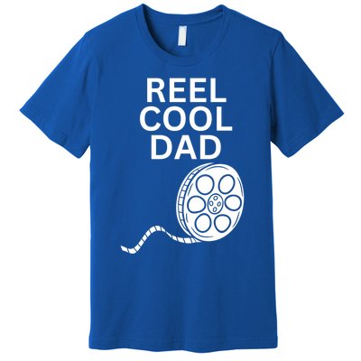 Movie Producer Or Actor Reel Cool Dad Fathers Day Cool Gift Premium T-Shirt