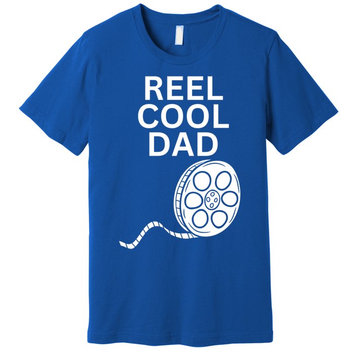 Movie Producer Or Actor Reel Cool Dad Fathers Day Cool Gift Premium T-Shirt