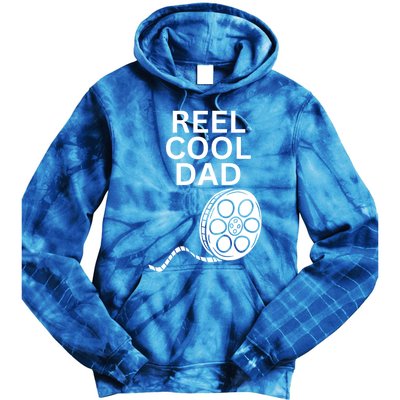 Movie Producer Or Actor Reel Cool Dad Fathers Day Cool Gift Tie Dye Hoodie