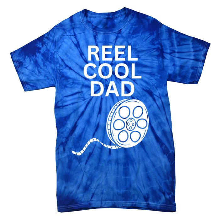 Movie Producer Or Actor Reel Cool Dad Fathers Day Cool Gift Tie-Dye T-Shirt